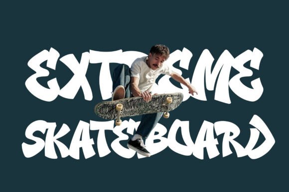 Thumbnail 4 of Bold Streak Font