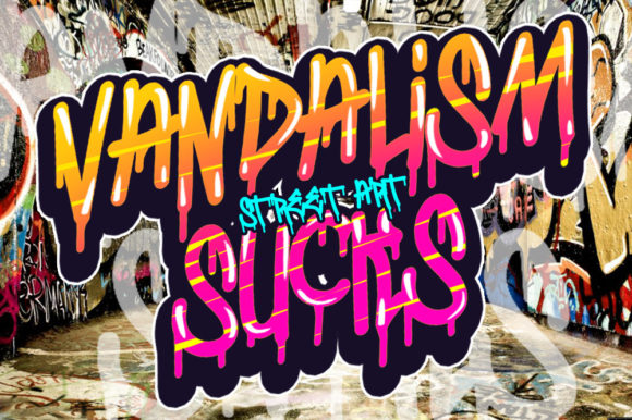 Thumbnail 2 of Bombing Gang Font
