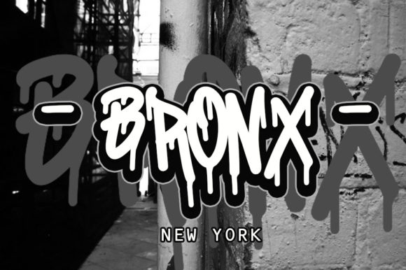 Thumbnail 3 of Bombing Gang Font