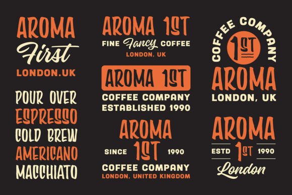 Thumbnail 4 of Bondston Font