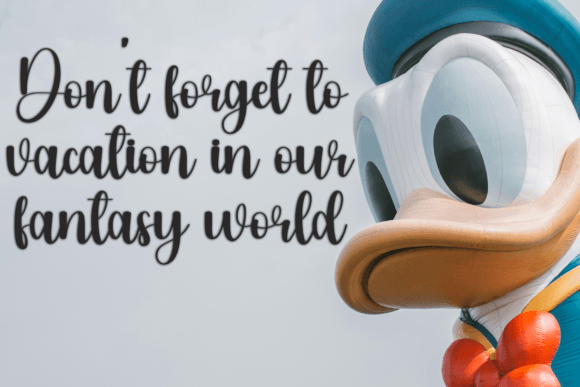 Thumbnail 3 of Book Disney Font