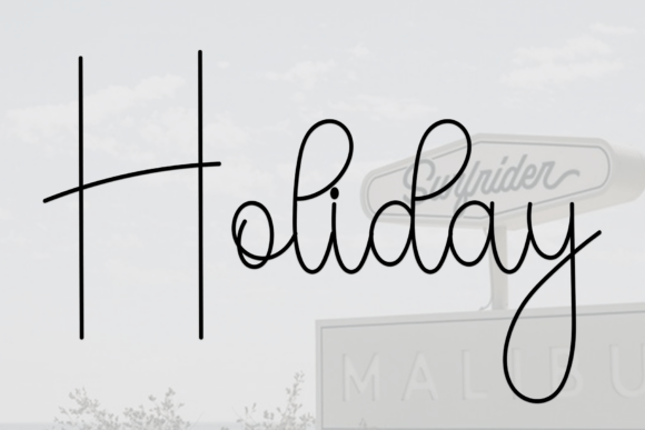 Thumbnail 2 of Book Handwriting Font