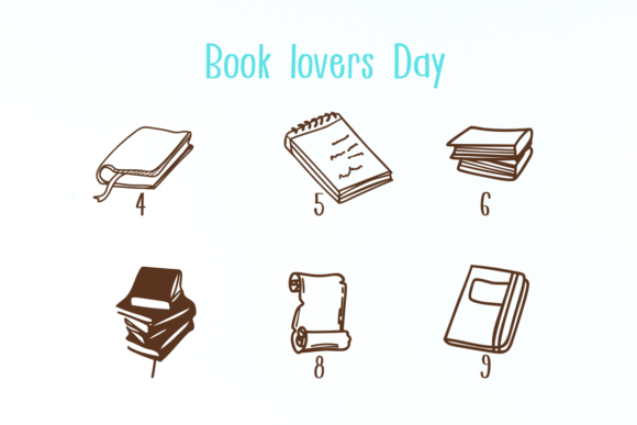 Thumbnail 4 of Book Lovers Day Font