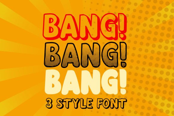 Thumbnail 2 of Booom Font
