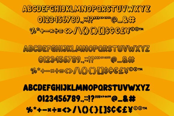 Thumbnail 4 of Booom Font