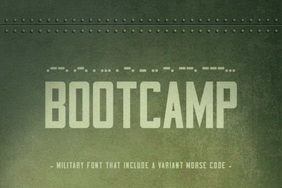 Preview of Bootcamp Font