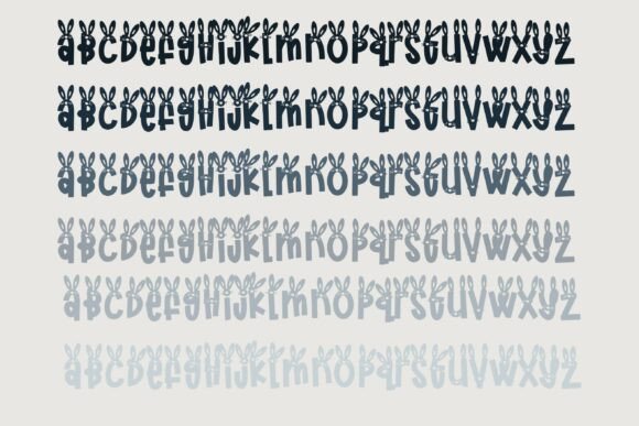 Thumbnail 2 of Bootleg Bunny Font