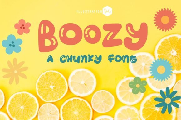 Preview of Boozy Boo Font