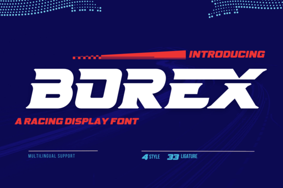 Preview of Borex Font