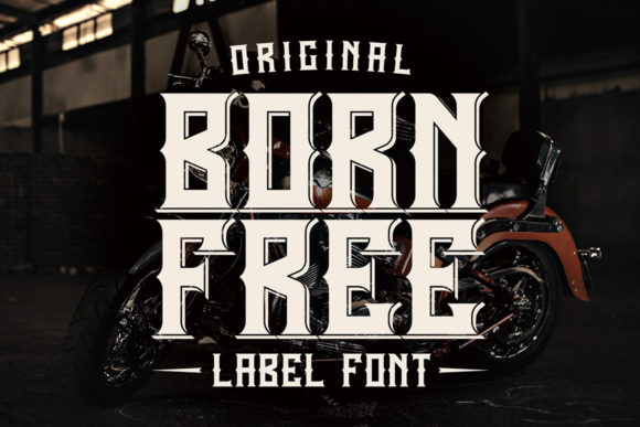 Preview of Born Free Font