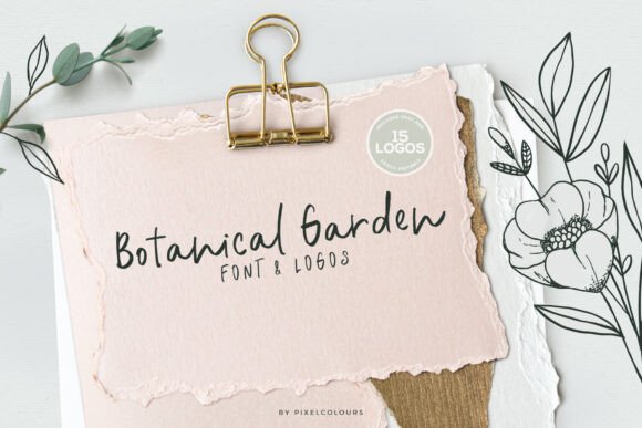 Preview of Botanical Garden Font