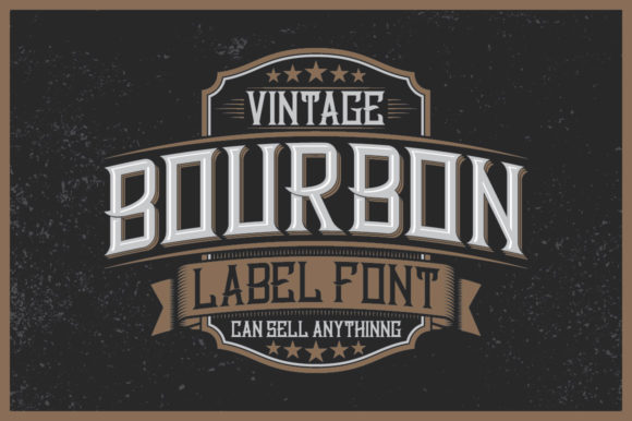 Preview of Bourbon Font