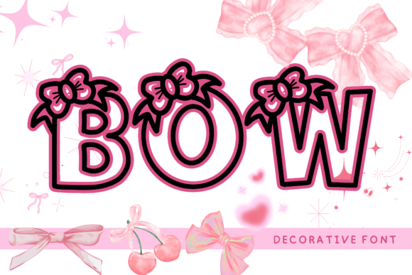 Preview of Bow Font