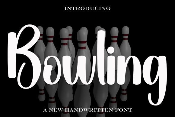 Preview of Bowling Font