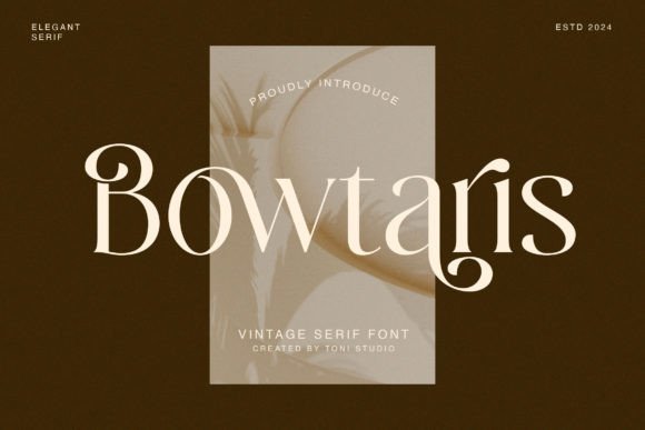 Preview of Bowtaris Font