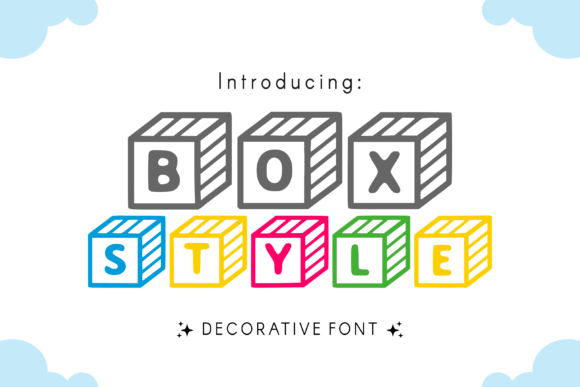 Preview of Box Style Font