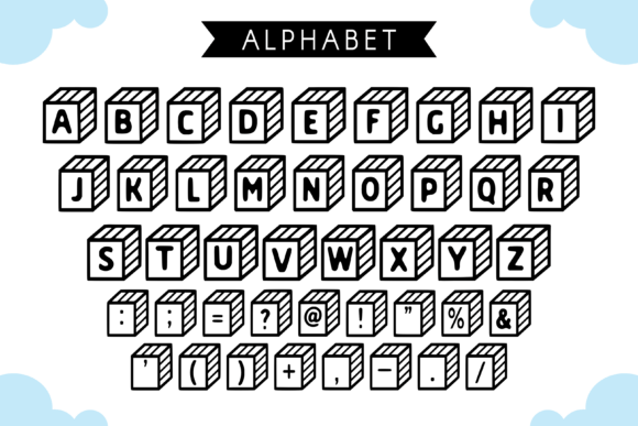 Thumbnail 4 of Box Style Font