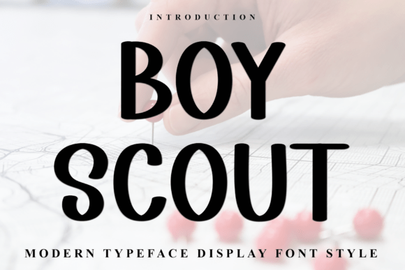 Preview of Boy Scout Font
