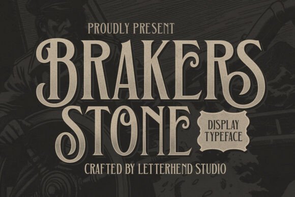 Preview of Brakers Stone Font