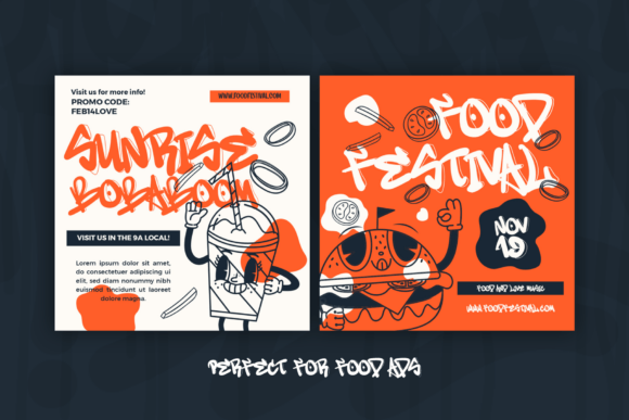 Thumbnail 3 of Break Rebel Font