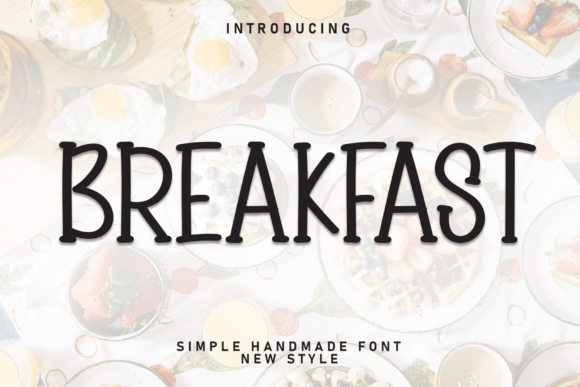 Main preview of Breakfast Font
