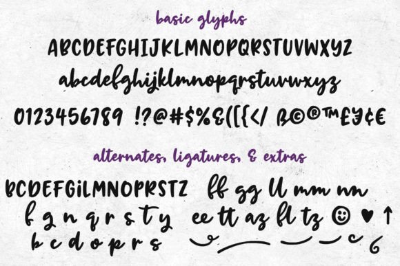Thumbnail 2 of Breaking Bread Font
