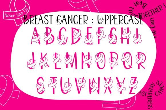 Thumbnail 3 of Breast Cancer Awareness Font