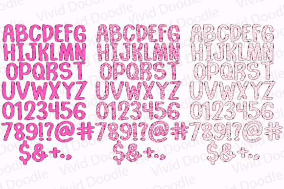 Thumbnail 3 of Breast Cancer Doodle Font