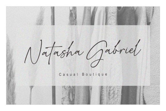 Thumbnail 3 of Breathney Font