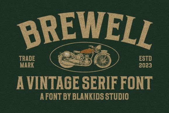Preview of Brewell Font