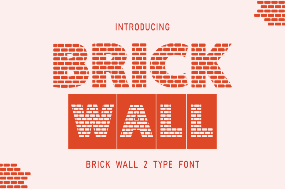 Preview of Brick Wall Font