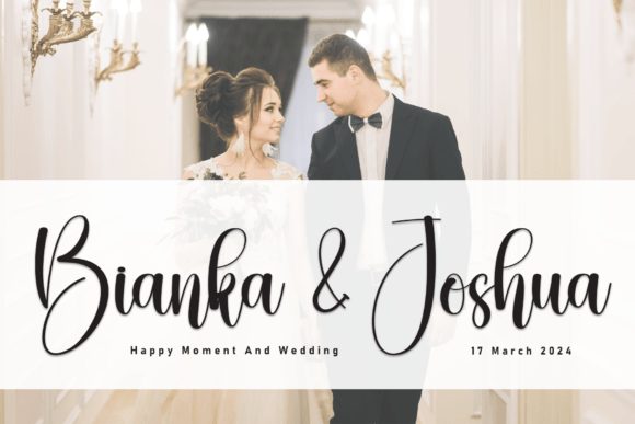 Thumbnail 4 of Bride Font