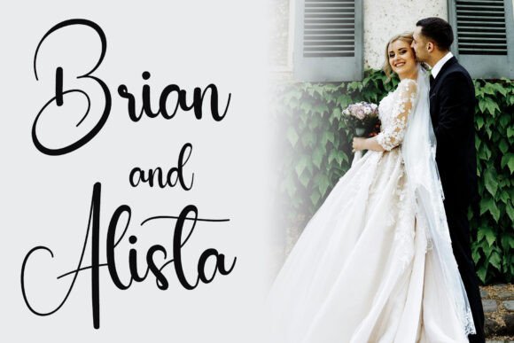 Thumbnail 4 of Brides Vintage Font