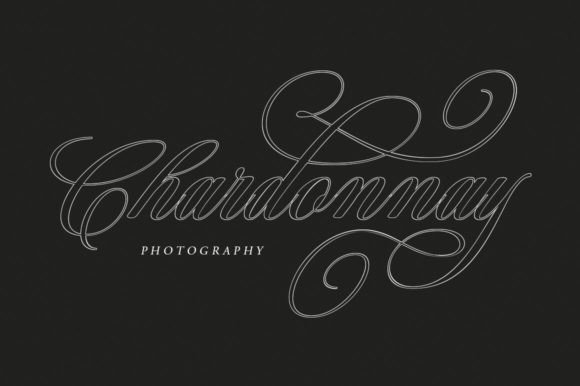 Thumbnail 4 of Bridgerton Outline Font