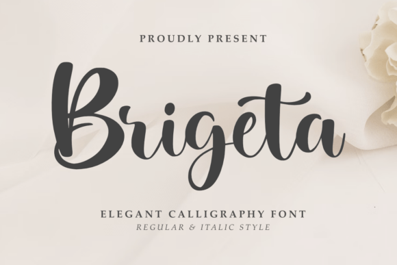 Preview of Brigeta Font