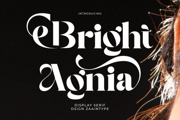Preview of Bright Agnia Font