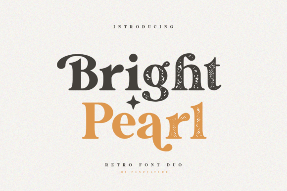 Preview of Bright Pearl Font