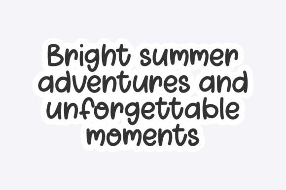 Thumbnail 2 of Bright Summer Font