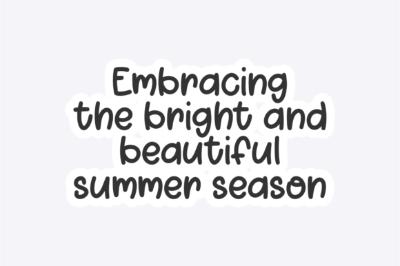 Thumbnail 4 of Bright Summer Font