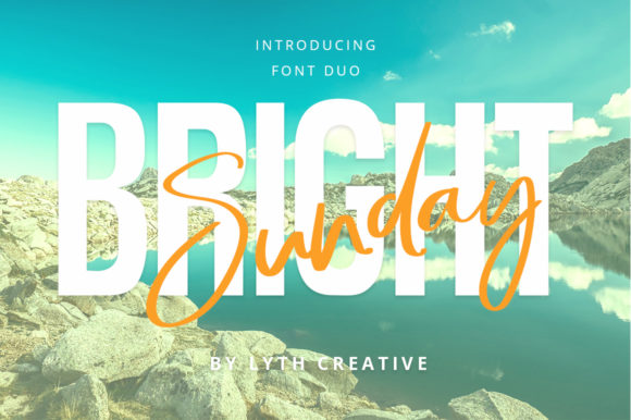 Preview of Bright Sunday Font