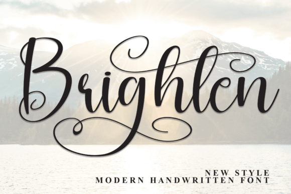 Preview of Brighten Font