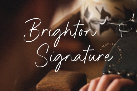Preview of Brighton Signature Font