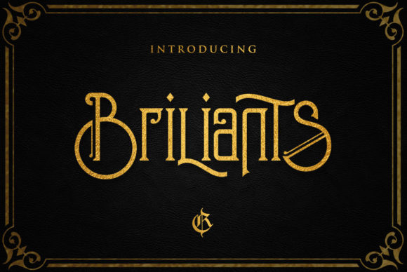 Preview of Briliants Font