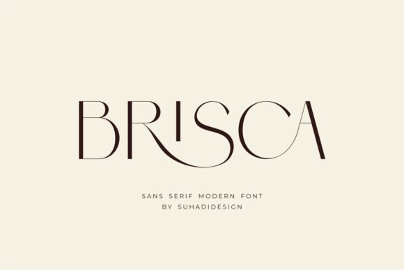 Preview of Brisca Font