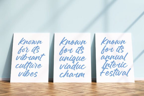 Thumbnail 4 of Britany Ristov Font