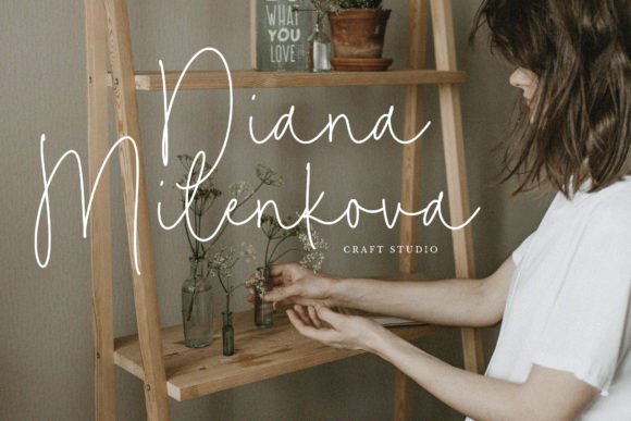 Thumbnail 3 of Brittaney Memories Font