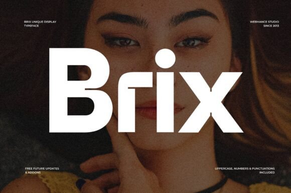 Preview of Brix Font