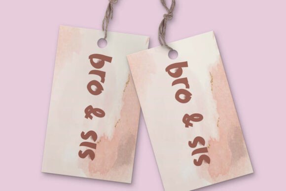 Thumbnail 2 of Bro & Sis Font