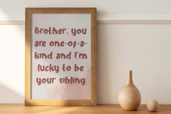 Thumbnail 4 of Bro & Sis Font