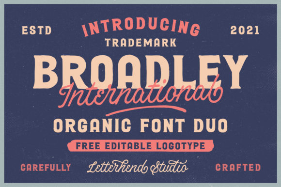 Preview of Broadley Font